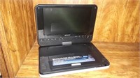 Sony high-res LCD 8in portable CD DVD player