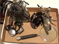 Goggles, Glasses, Magnifying Glass