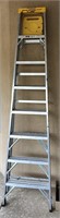 Werner 8’ Aluminum folding ladder