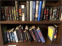2 Shelves Murder Mystery Fiction Books