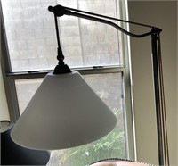 Adjustable Height "pulley" Floor Lamp