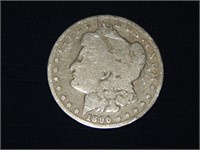 1896 O Morgan Silver Dollar