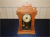 23" tall Antique Kitchen Clock