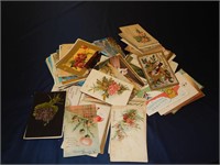 Large group of antique Postcards