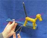 old "fisher price" pluto string toy (wooden)