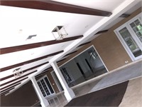 Interior ceiling wood beams.