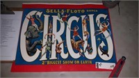 Sells-floto super circus poster 20" by 15 1/4"