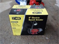 8" Bench Grinder With Light