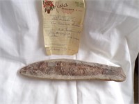 LARGE VERY NICE FISH FOSSIL APPROX 16" LONG