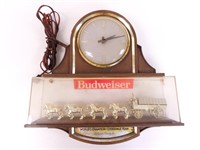 Budweiser Sign- Clydesdale Clock