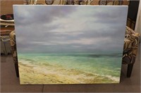 OCEAN SCAPE PAINTING ON CANVAS