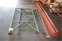 3' X 6' ALL METAL PALLET RACK (2) GREEN