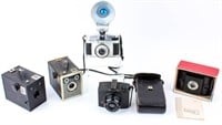 Collection of Vintage Ansco Cameras