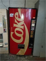 Two Vintage Vending Machines - Coke & Lektro Vend