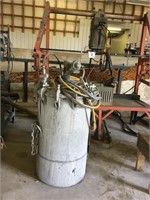 Industrial Wash Tank with Header