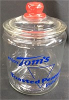 TOMS TOASTED PEANUTS JAR WITH TOP