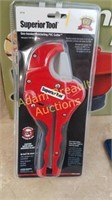 SUPERIOR TOOL PVC CUTTER, NEW