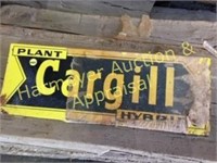 Plant Cargill Hybrid Seed Sign