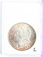 Coin 1887-S  Morgan Silver Dollar Brilliant Unc.