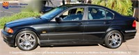 2001 BMW 325i Black Sapphire Metalic 4 Door Sedan