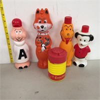 collectable kids soap bottles