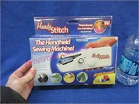 "handy stitch" small handheld sewing machine