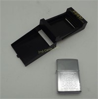 Brand New Zippo Lighter 2000 Nice Etched Pattern