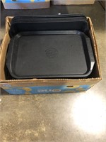Box of burger king trays