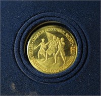 Gold Bicentennial Commemorative medal, Lincoln