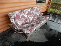 Porch Glider With Removable Cushion
