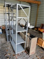 5 Tier Metal Shelf - Shelf Is In Good Condition