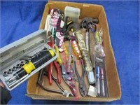 flat of household tools