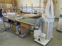 Powermatic Tablesaw w/Power Feed & Dust Collector