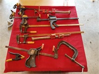 Large Lot of Clamps