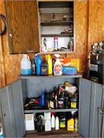 (2) Cabinets and Contents