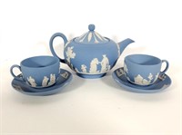 Wedgwood Cups, Saucers and Teapot