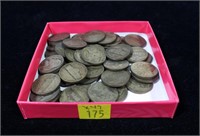 49- War nickels, 35% silver