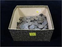 308- Buffalo nickels, no date and mixed dates