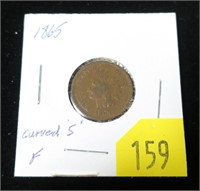 1865 Indian Head cent