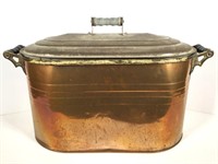 Vintage Copper Boiler with Lid