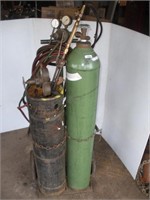 Oxygen Acetylene Torch Set w/ Cart Victor torches