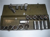 Snap On 3/4" Sockets & Extensions