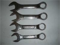 Craftsman Stubby Combination Wrenches 13/16 - 1"