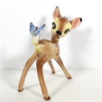 Evan K. Shaw Ceramic Disney's  Bambi w/ Butterfly