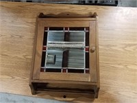 Wooden Mirrow Medicine Cabinet