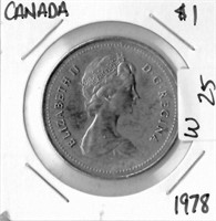 CANADIAN 1978 $1 DOLLAR COIN