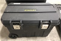 Stanley hard plastic rolling tool box