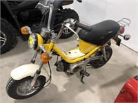 Yamaha chappy motorcycle, doesn’t run, 539 miles