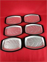 Six Nordicware Plates and Holders