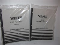 White 2-105 and 2-110 Operators Manuals